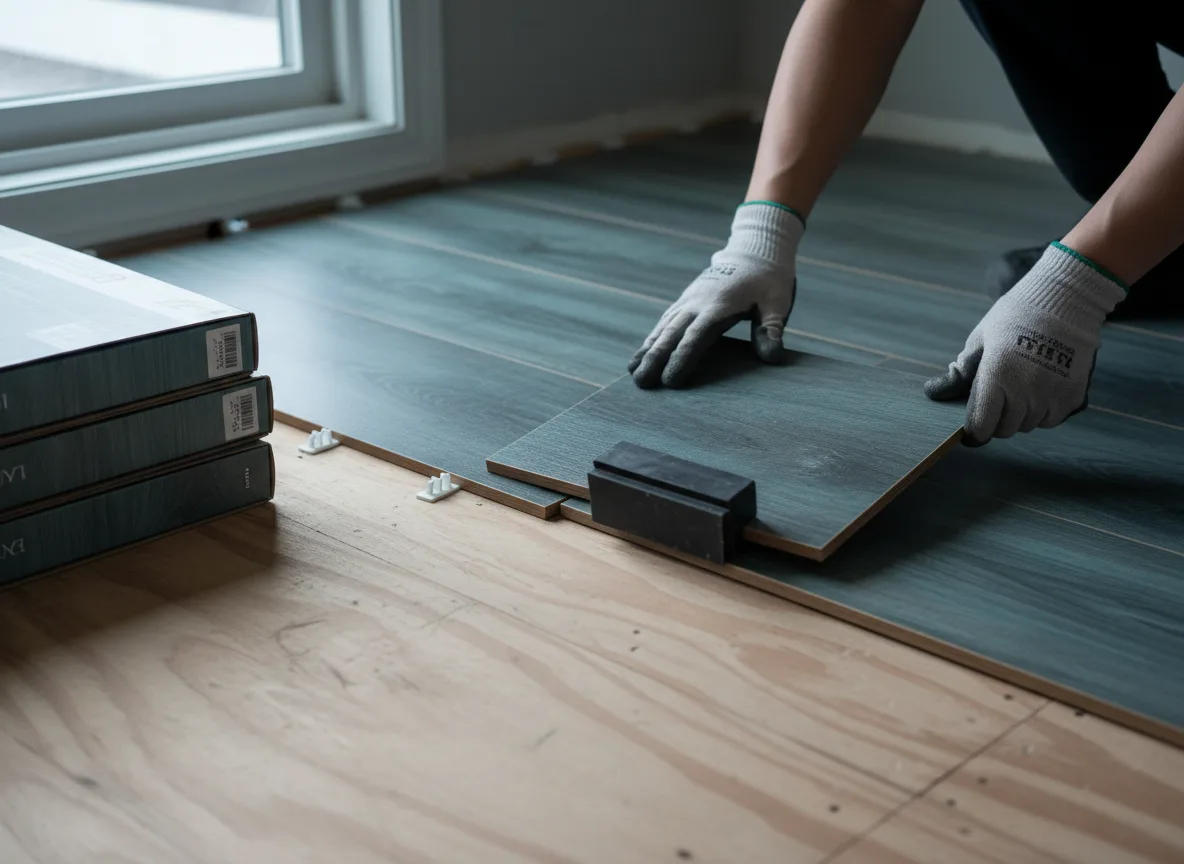 Luxury Vinyl Plank Installation company in Napoleon, ND